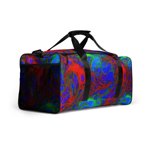 Cosmic Magma on a Duffle Bag
