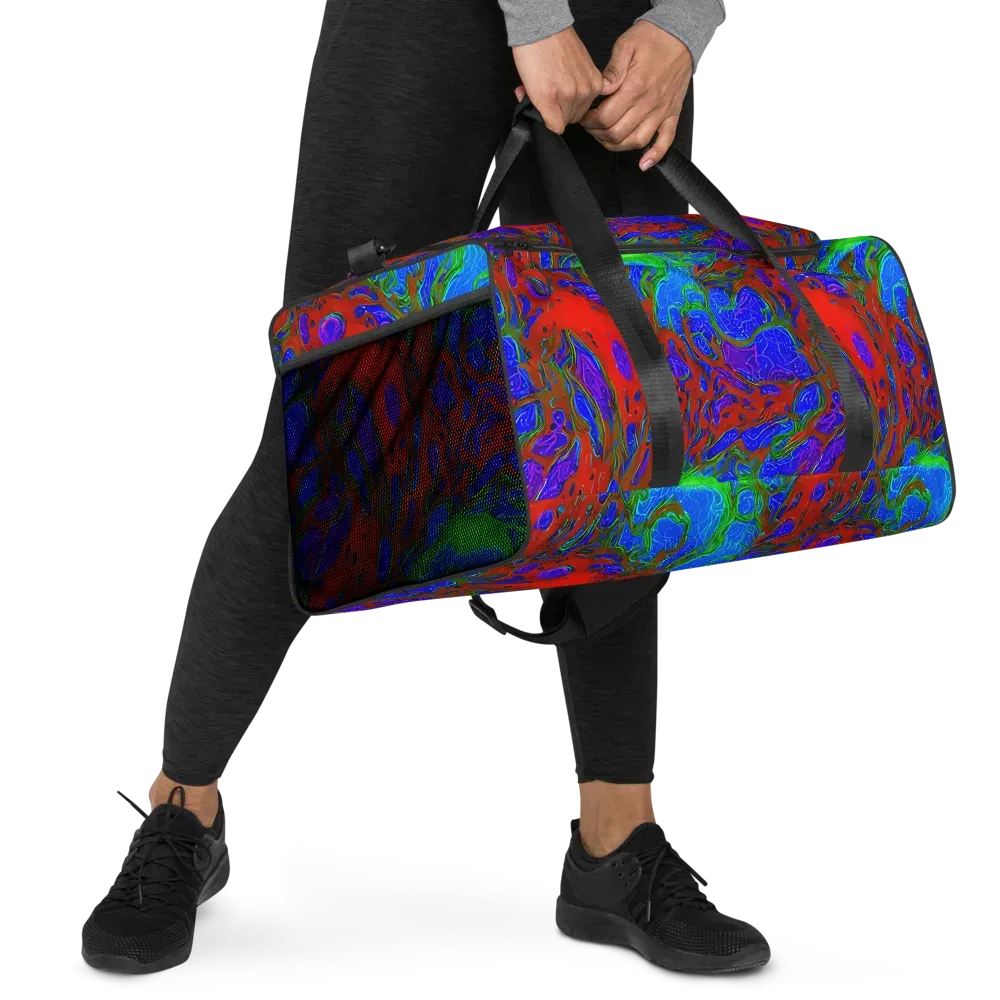 Cosmic Magma on Duffle Bag — Right Front