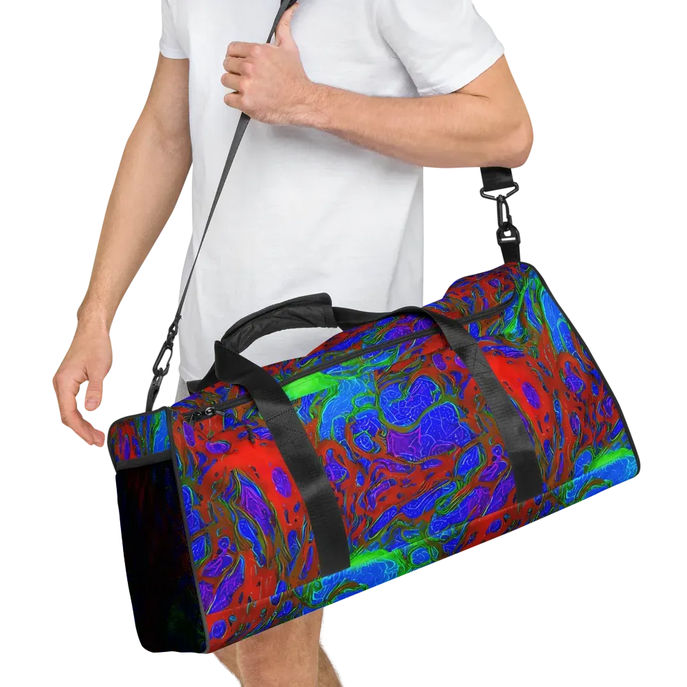 Cosmic Magma on Duffle Bag — Right Front