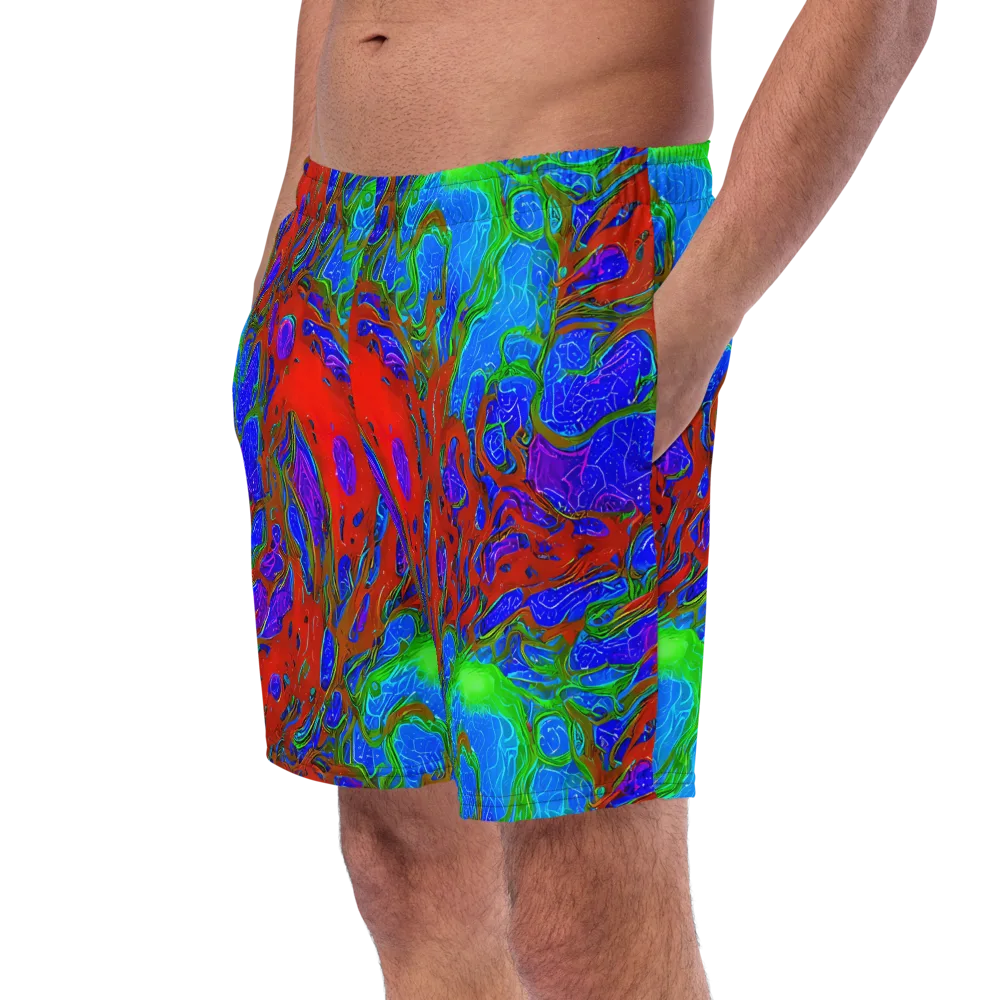 Cosmic Magma on Swim Trunks — Left Front