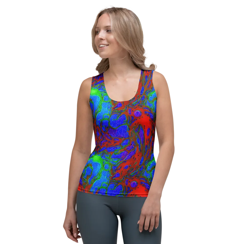 Cosmic Magma on Women's Tank Top — Front