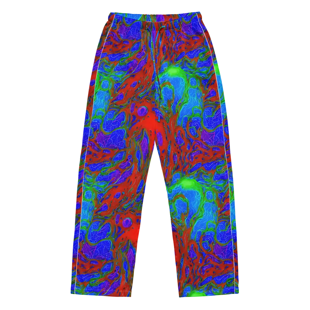 Cosmic Magma on Women's Pajama Pants — Front