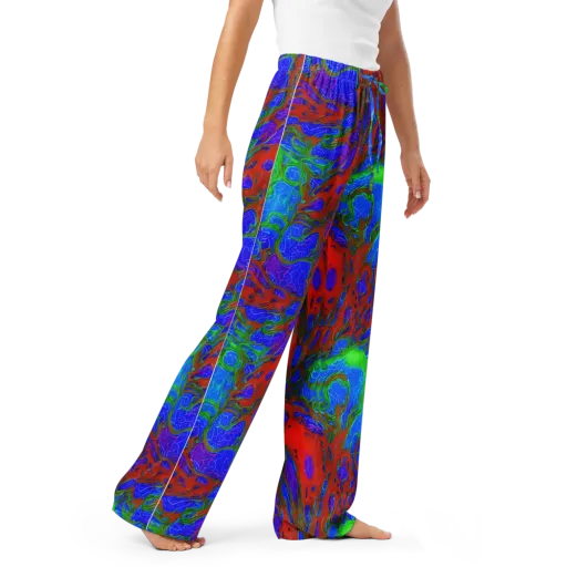 Cosmic Magma on a Women's Pajama Pants
