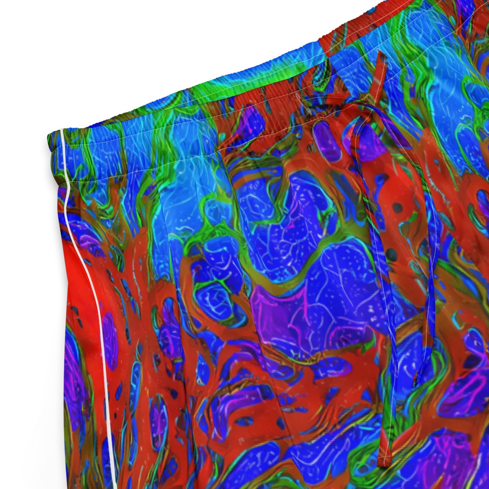 Cosmic Magma on Women's Pajama Shorts — Product details