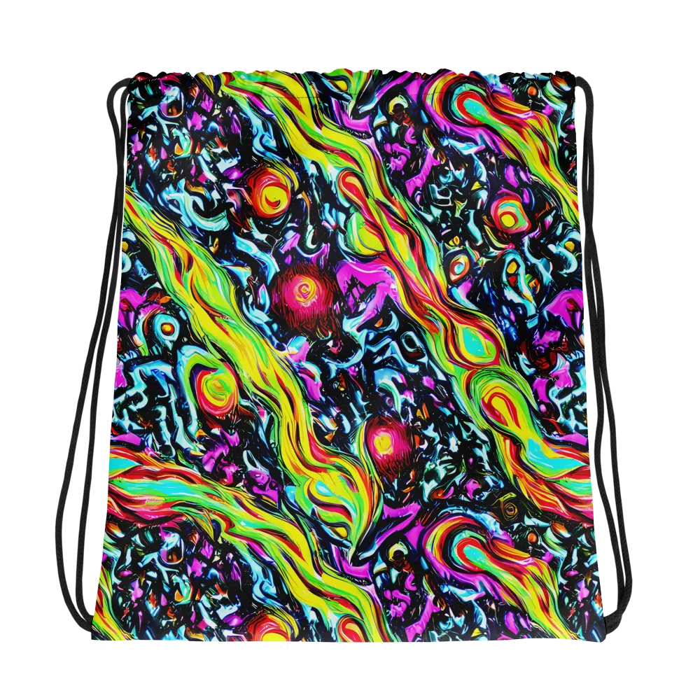 Prismatic Nightfall on Drawstring Bag — Photo