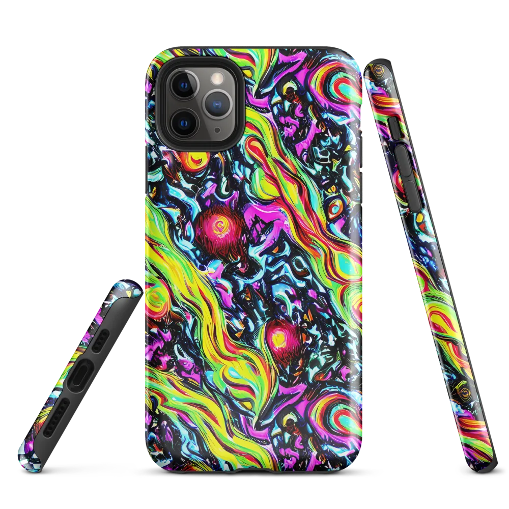 Prismatic Nightfall on Tough Case for iPhone® — Front