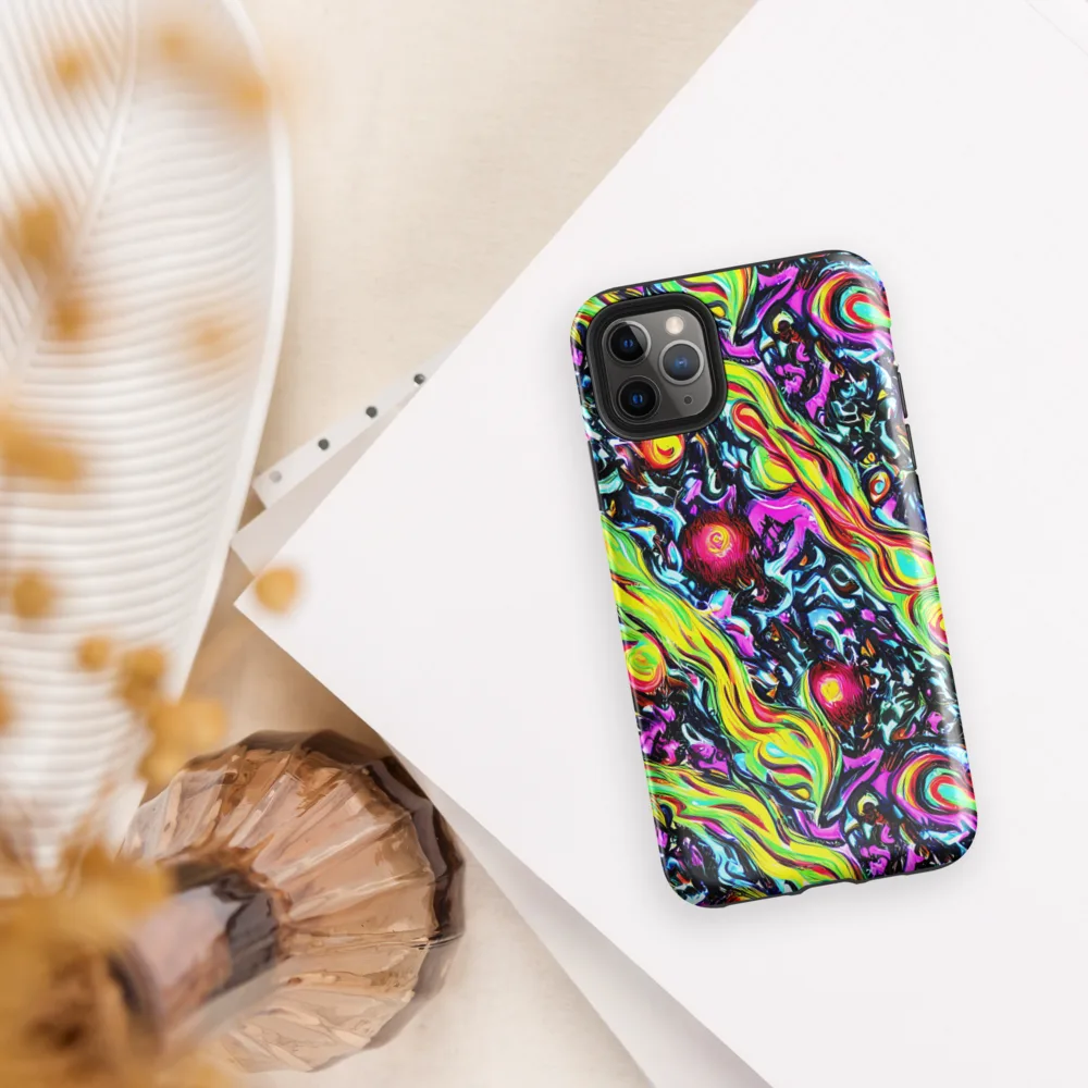 Prismatic Nightfall on Tough Case for iPhone® — Front