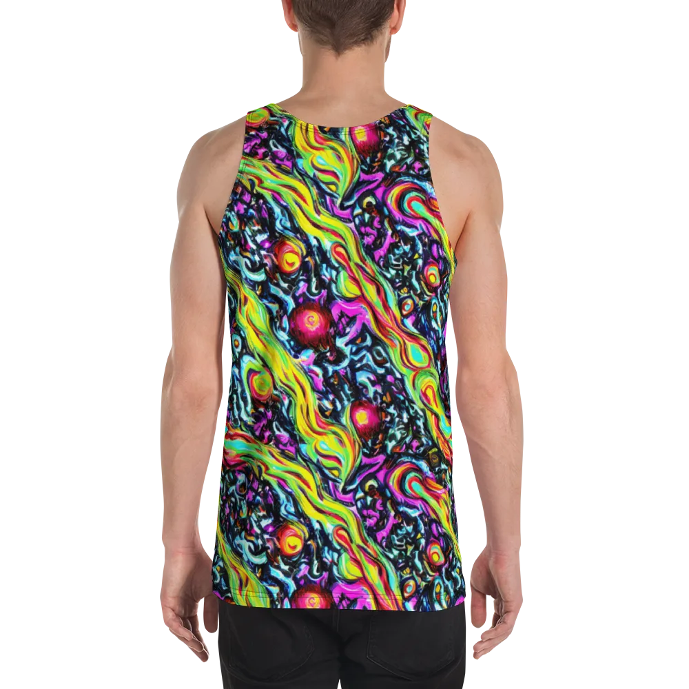 Prismatic Nightfall on Men's Tank Top — Back