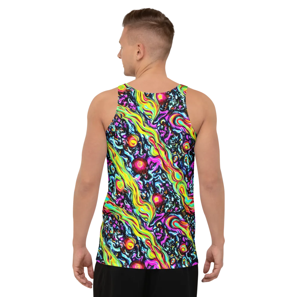 Prismatic Nightfall on Men's Tank Top — Back