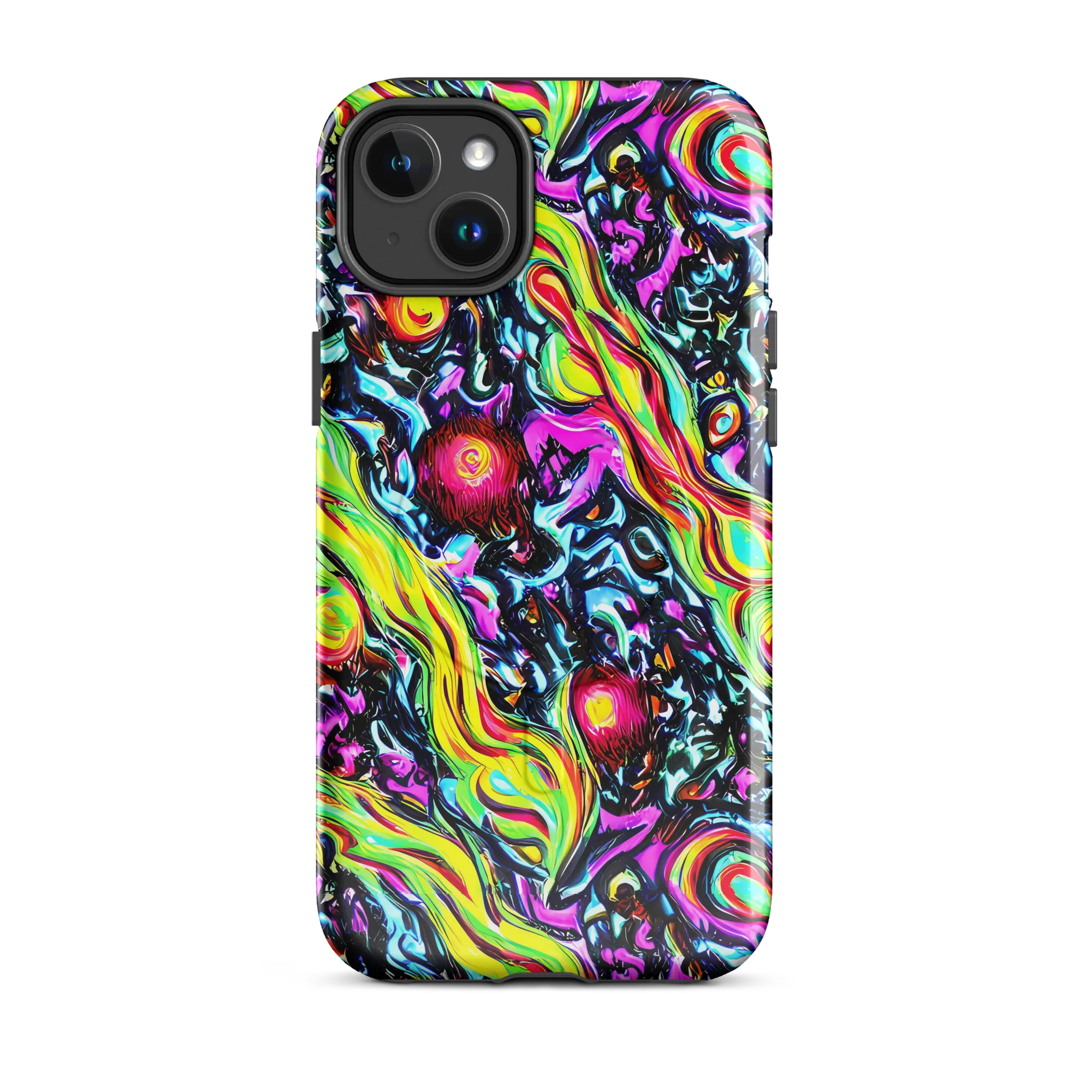 Prismatic Nightfall on MagSafe Tough Case for iPhone® — Front