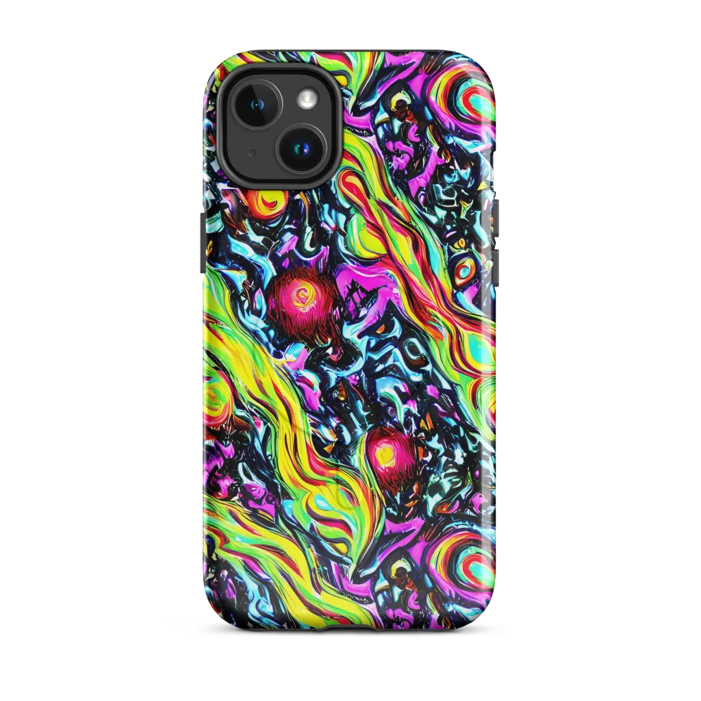 Prismatic Nightfall on MagSafe Tough Case for iPhone® — Front