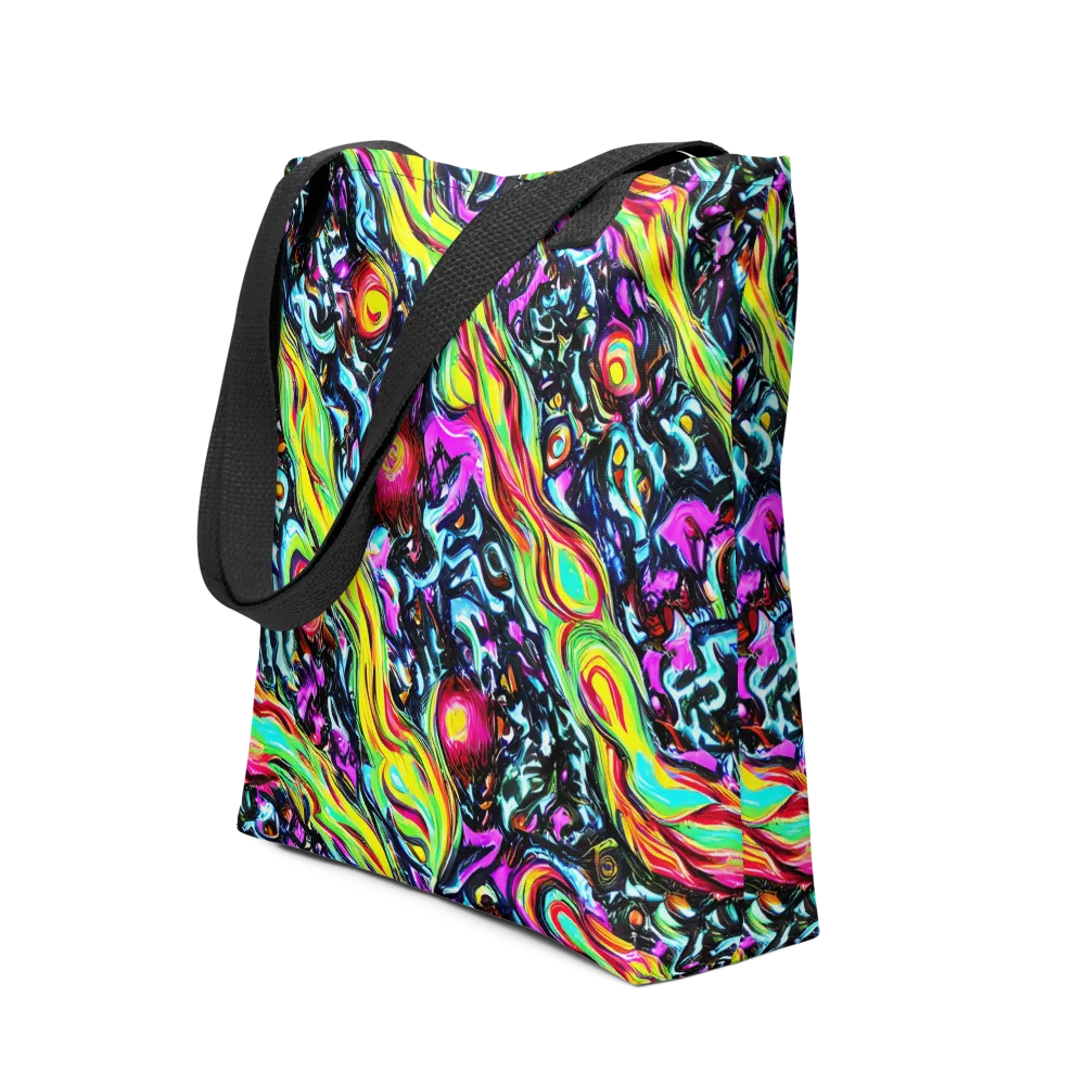 Prismatic Nightfall on Tote Bag — Front