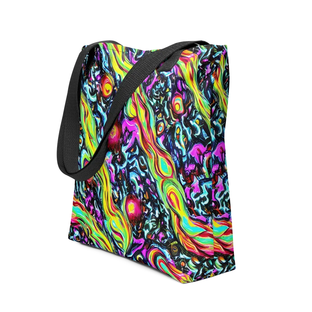 Prismatic Nightfall on Tote Bag — Front