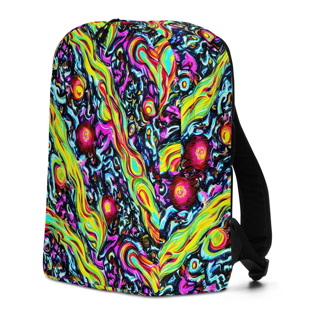 Prismatic Nightfall on Minimalist Backpack — Left