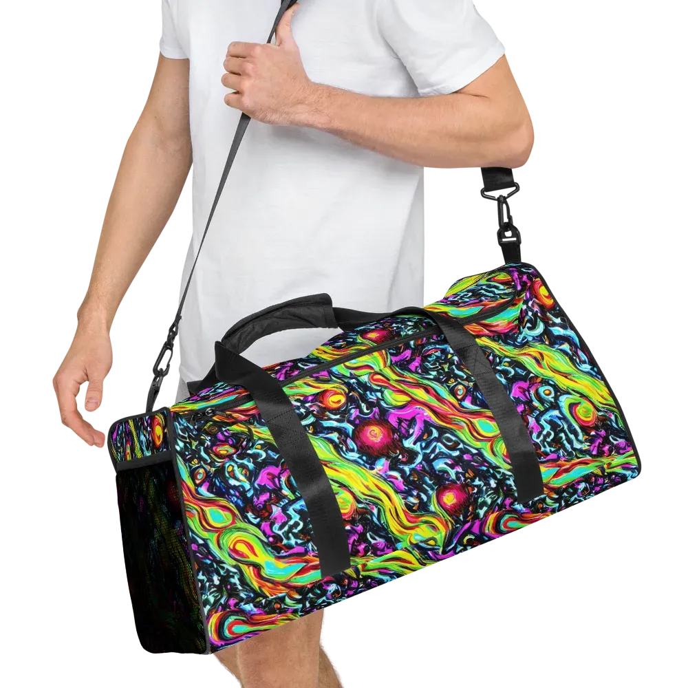 Prismatic Nightfall on Duffle Bag — Right Front