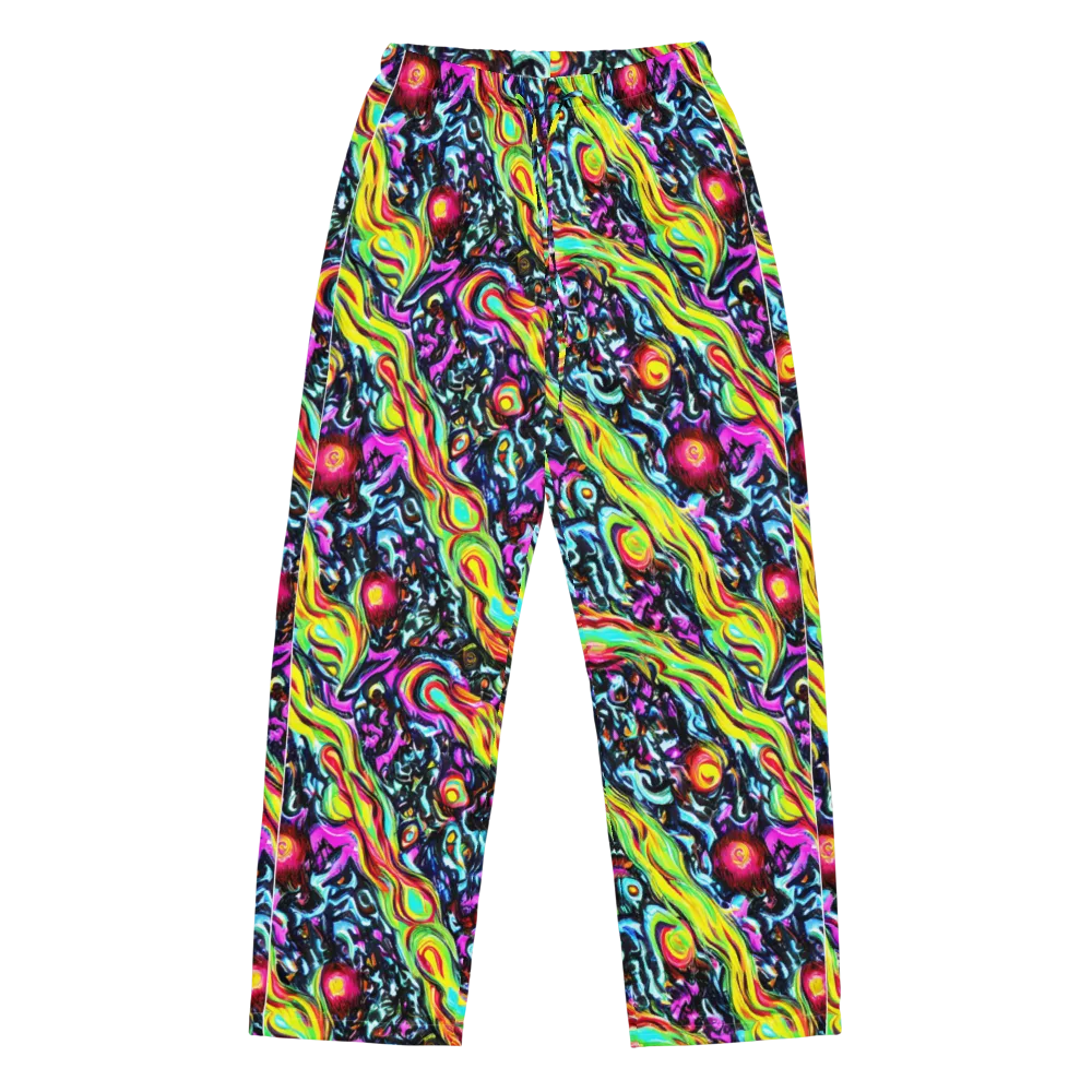 Prismatic Nightfall on Women's Pajama Pants — Front