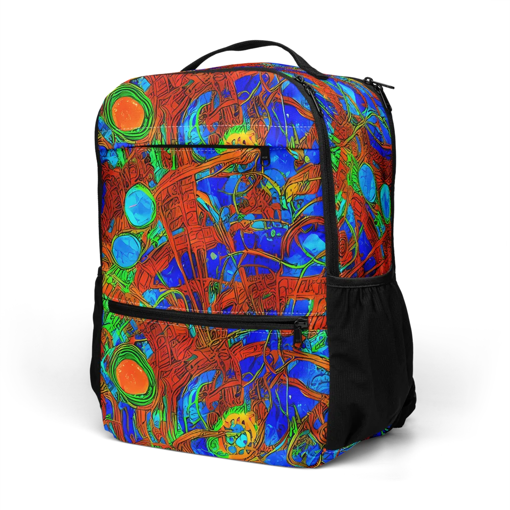 Neon Relic on Utility Backpack — Left Front
