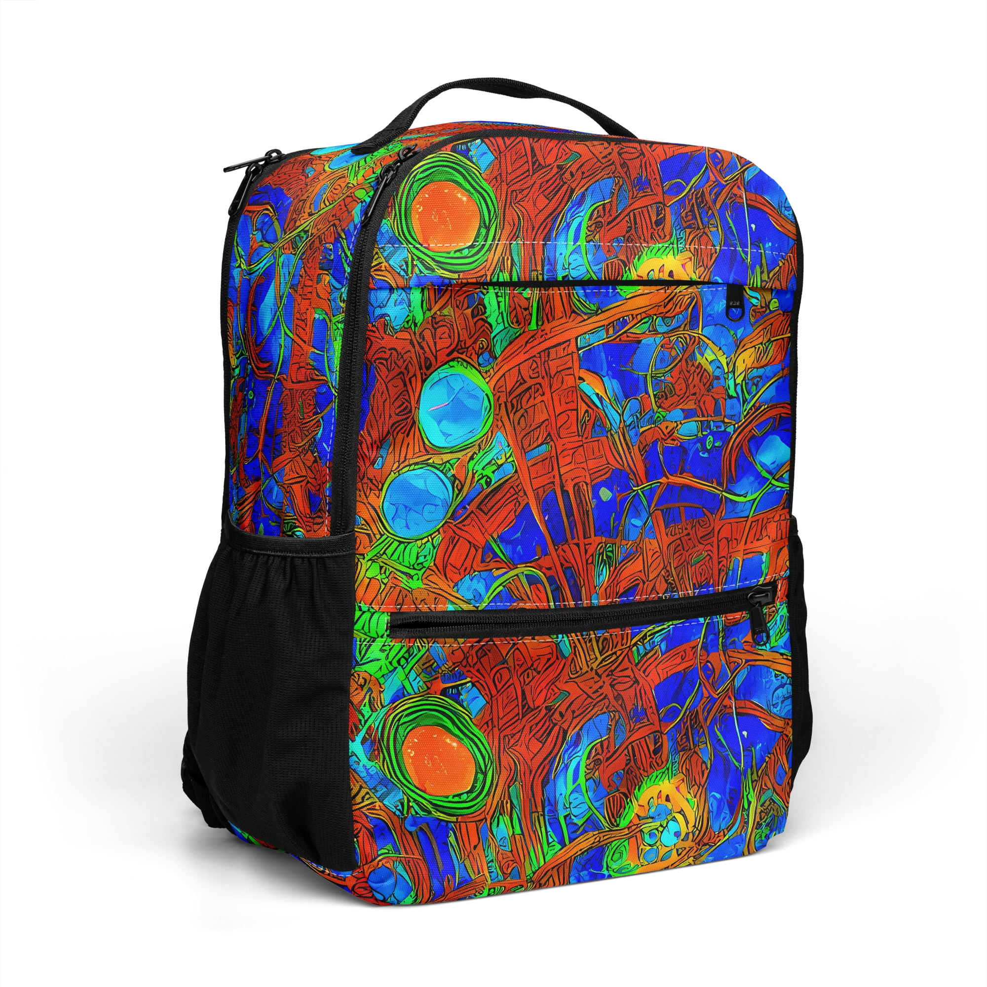 Neon Relic on Utility Backpack — Right Front