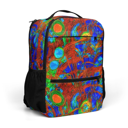 Neon Relic on a Utility Backpack