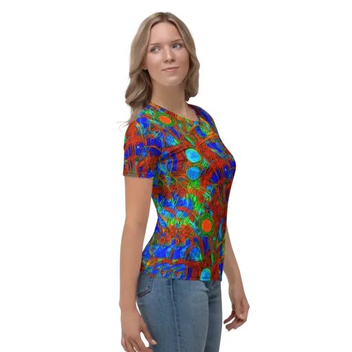 Neon Relic on a Women's Crew Neck T-Shirt