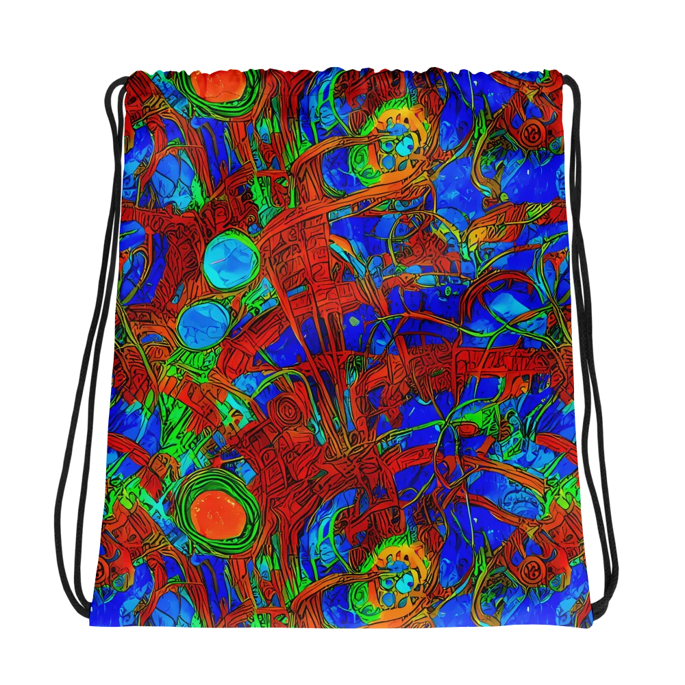 Neon Relic on Drawstring Bag — Photo