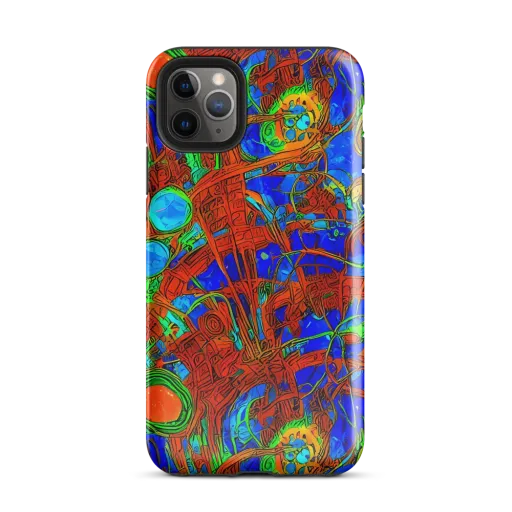 Neon Relic on a Tough Case for iPhone®