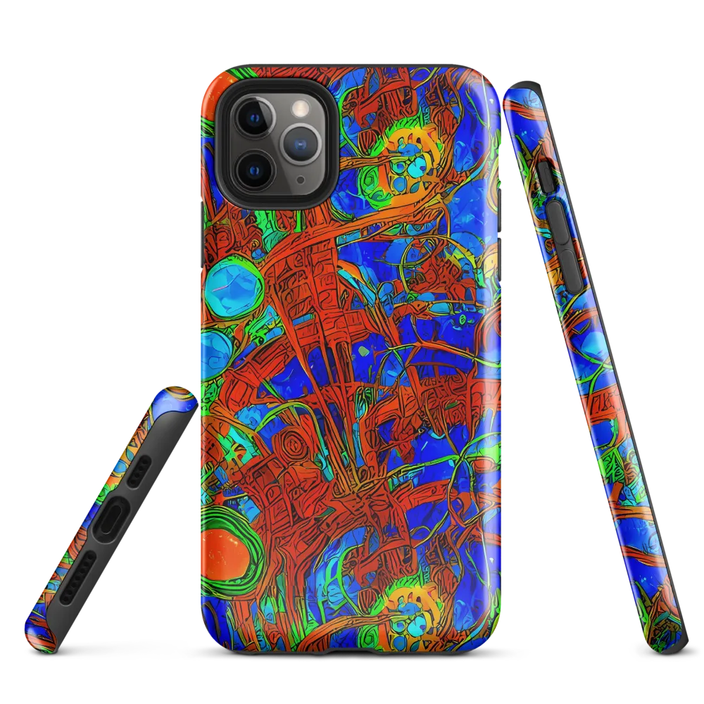 Neon Relic on Tough Case for iPhone® — Front