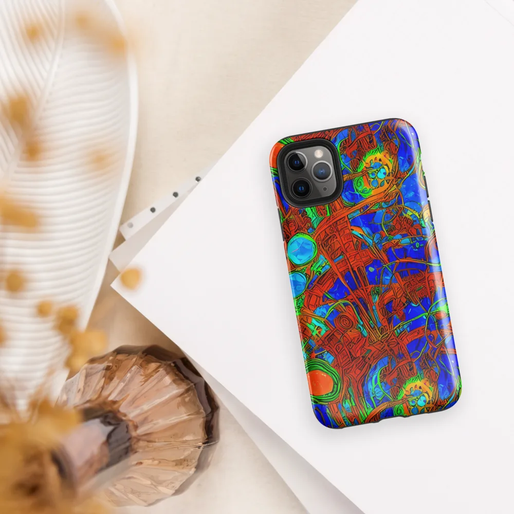 Neon Relic on Tough Case for iPhone® — Front