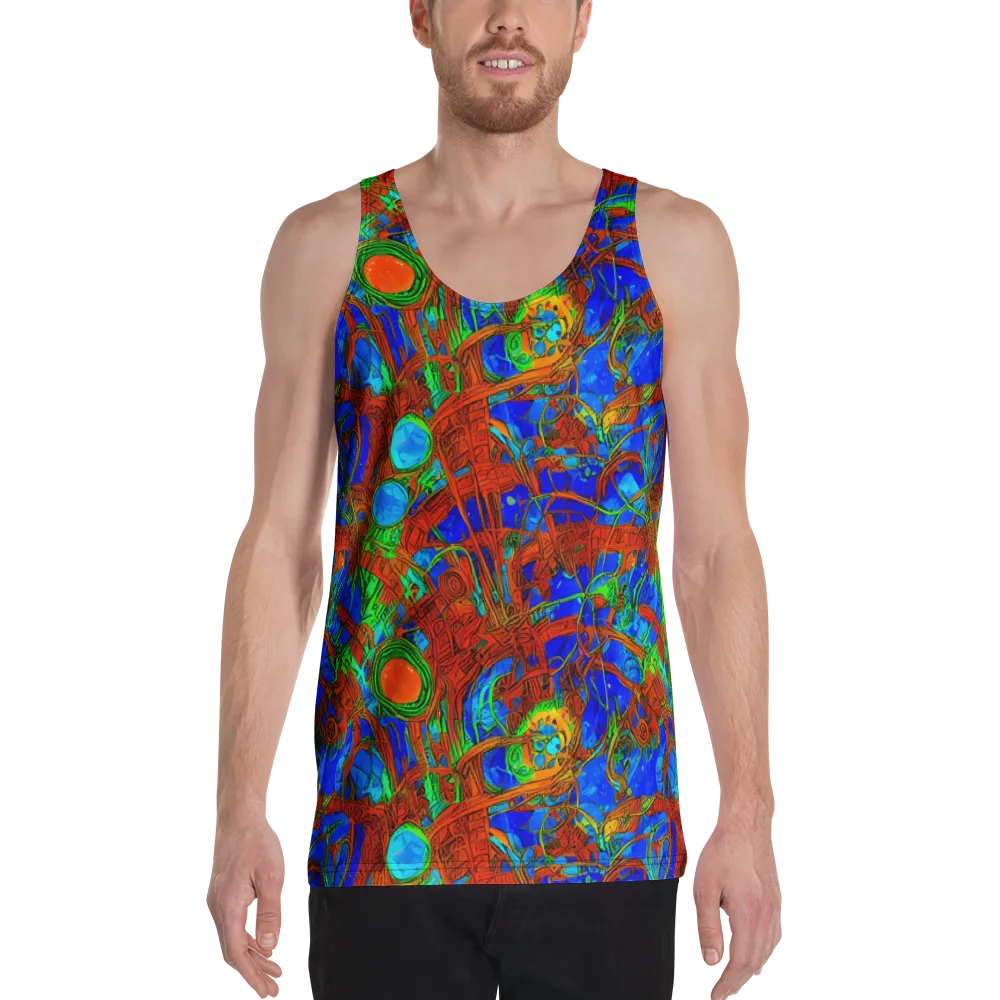 Neon Relic on Men's Tank Top — Front