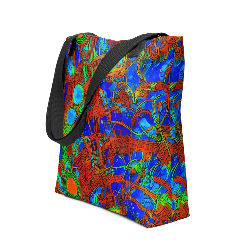 Neon Relic on Tote Bag — Front