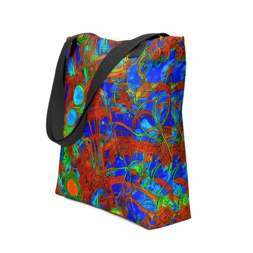 Neon Relic on a Tote Bag
