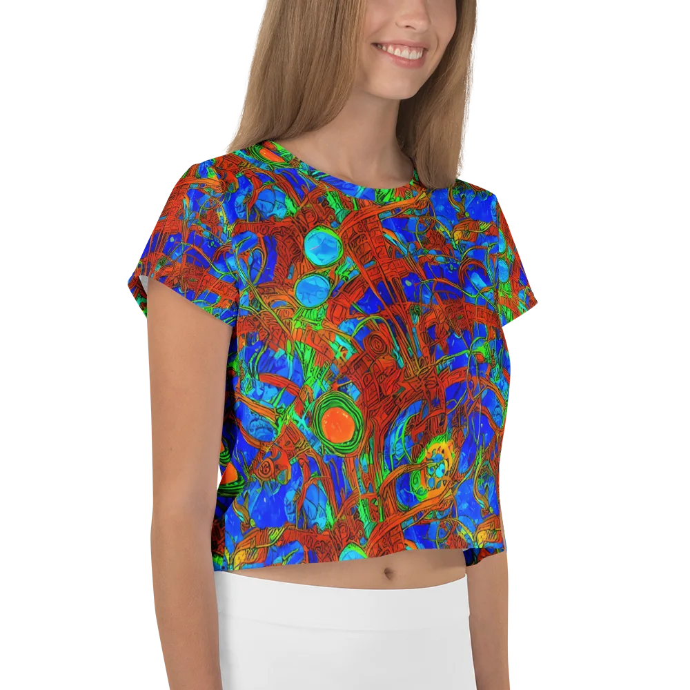 Neon Relic on Crop Tee — Right
