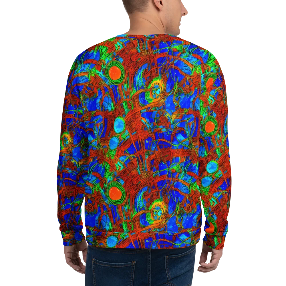 Neon Relic on Sweatshirt — Back