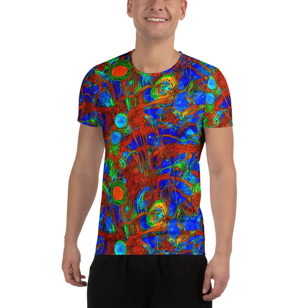 Neon Relic on Men's Athletic T-Shirt — Front