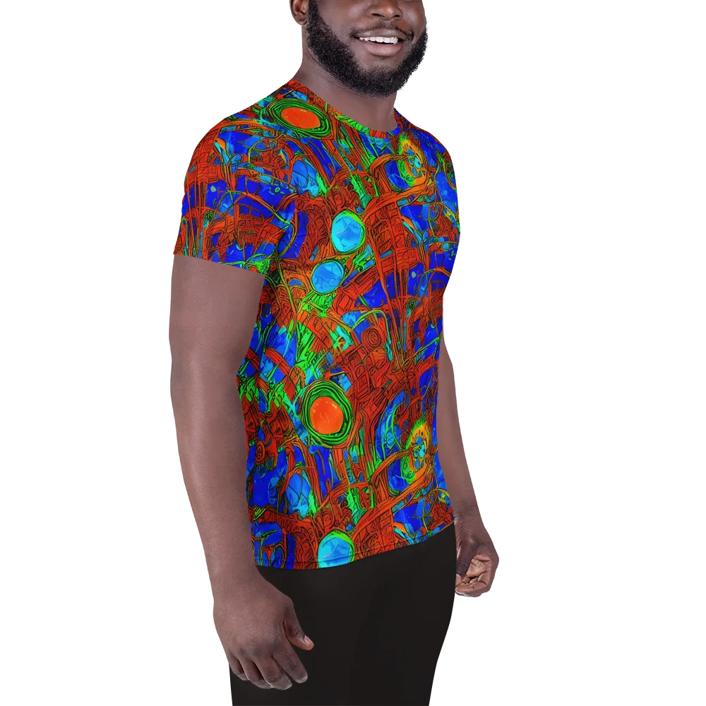 Neon Relic on Men's Athletic T-Shirt — Right