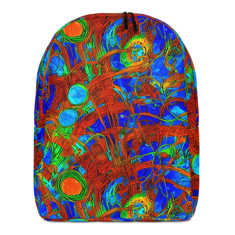Neon Relic on Minimalist Backpack — Front