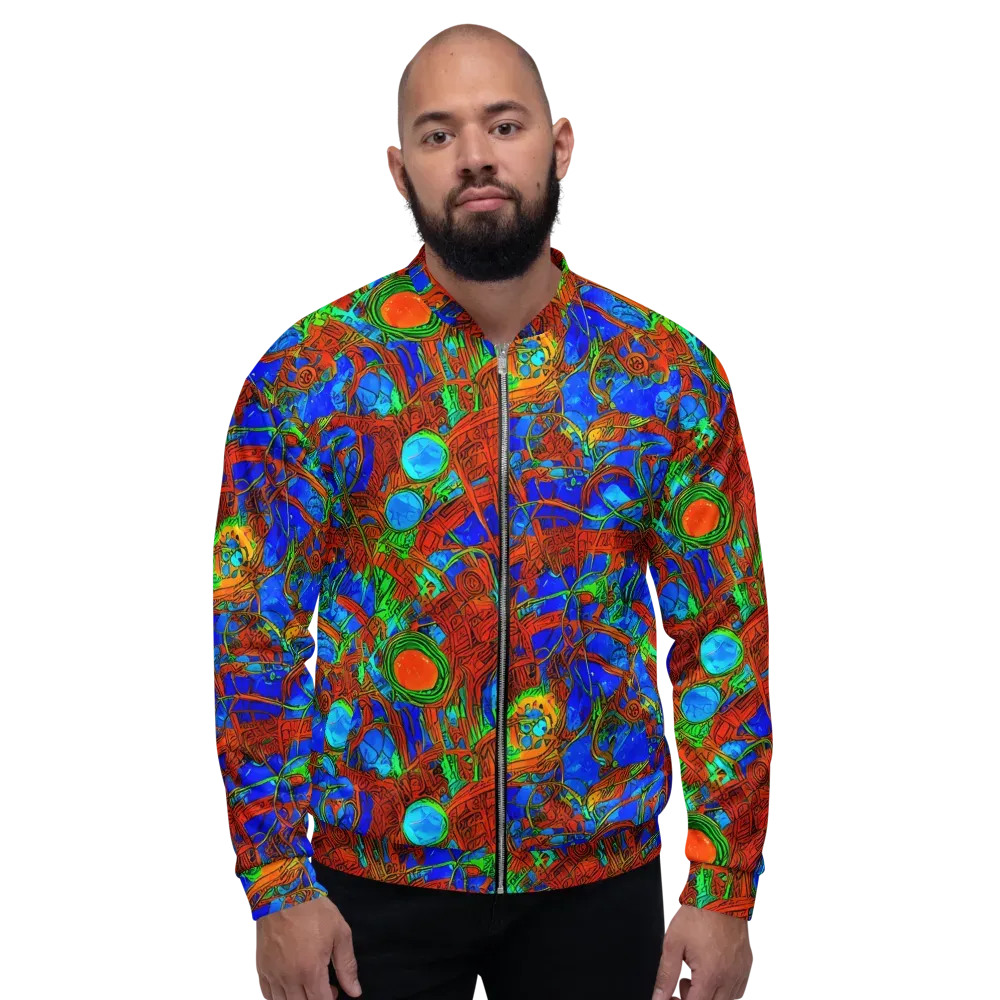 Neon Relic on Bomber Jacket — Front