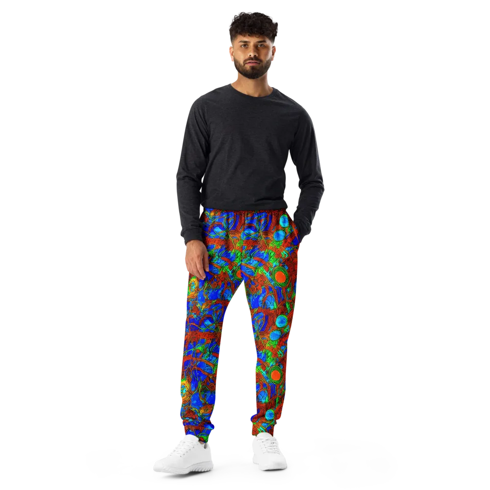 Neon Relic on Men's Joggers — Front