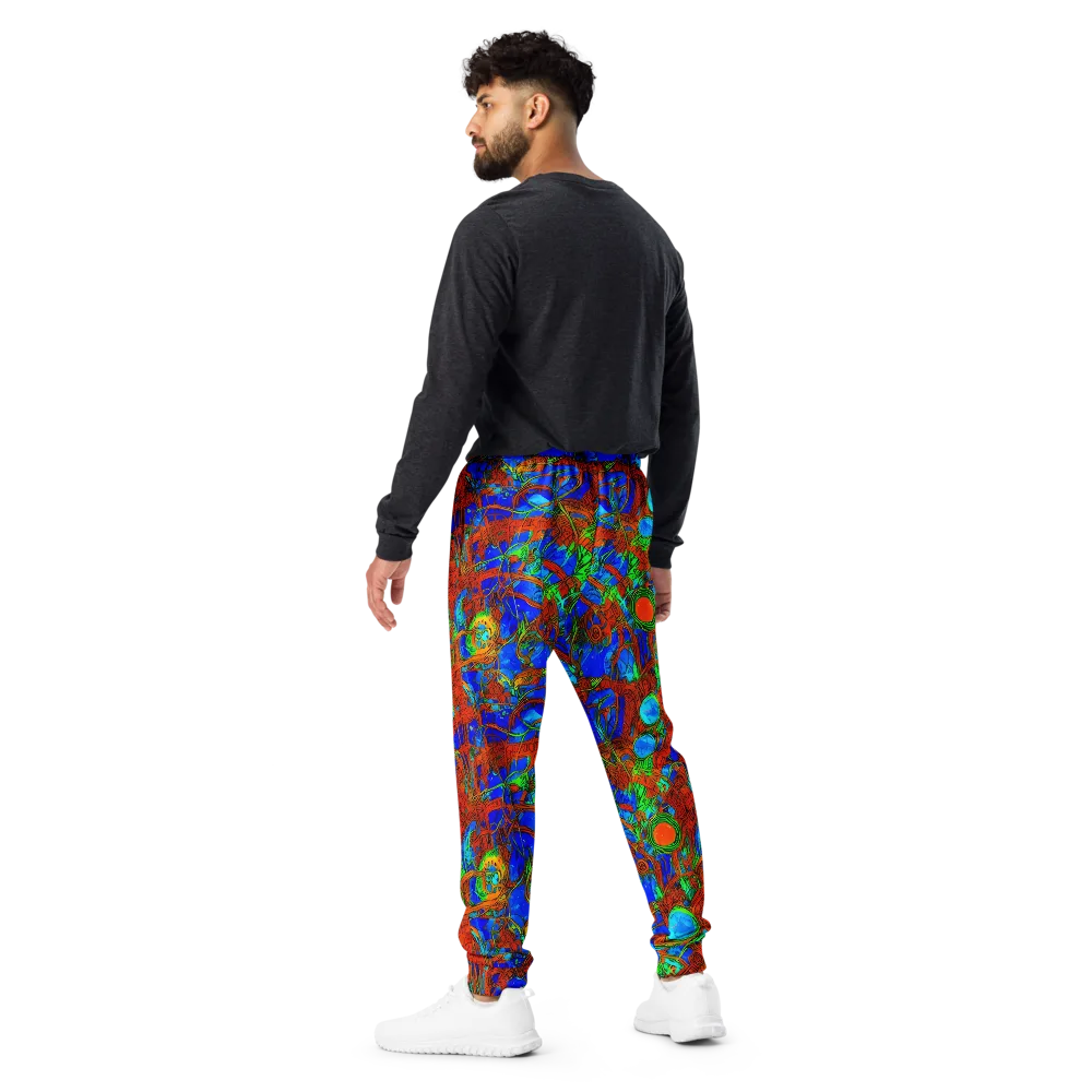 Neon Relic on Men's Joggers — Back