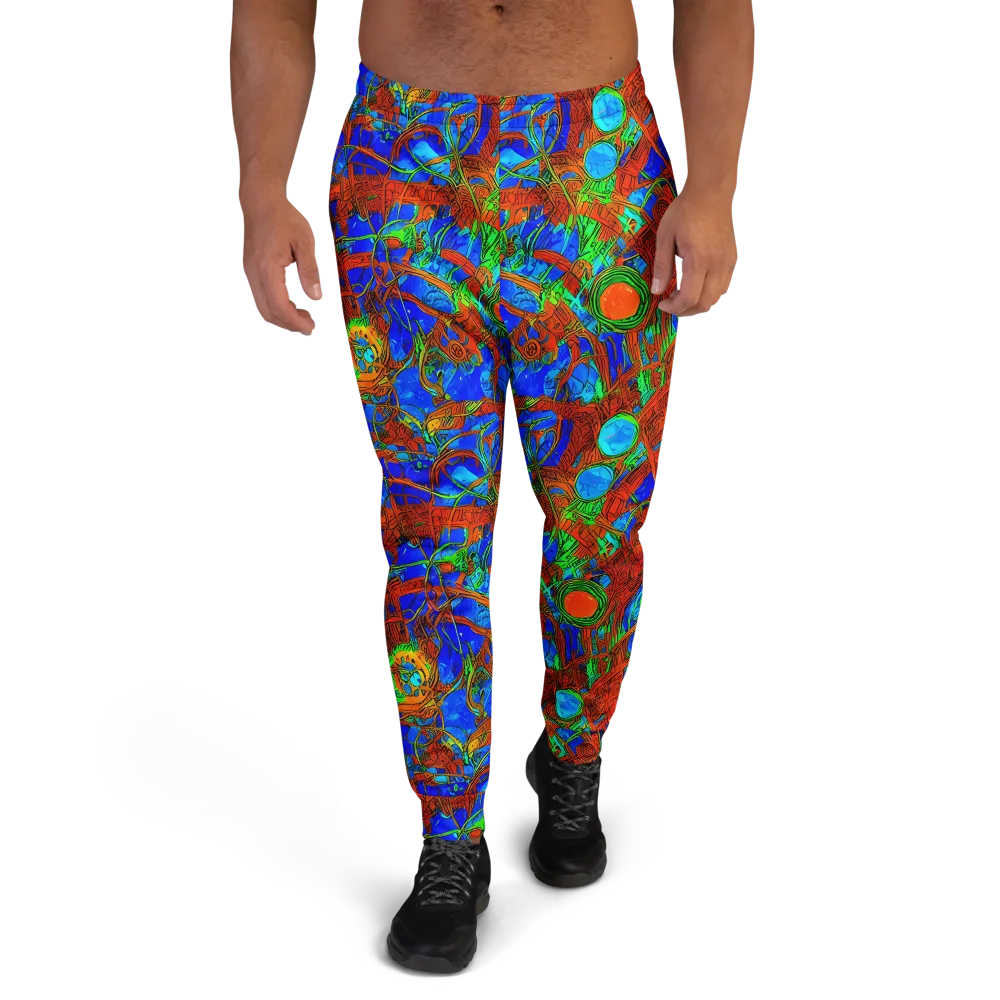 Neon Relic on Men's Joggers — Front
