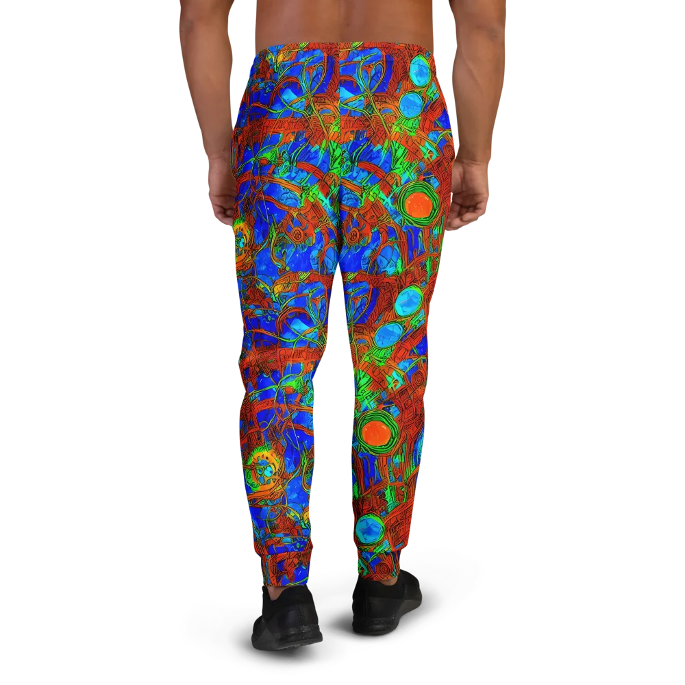 Neon Relic on Men's Joggers — Back
