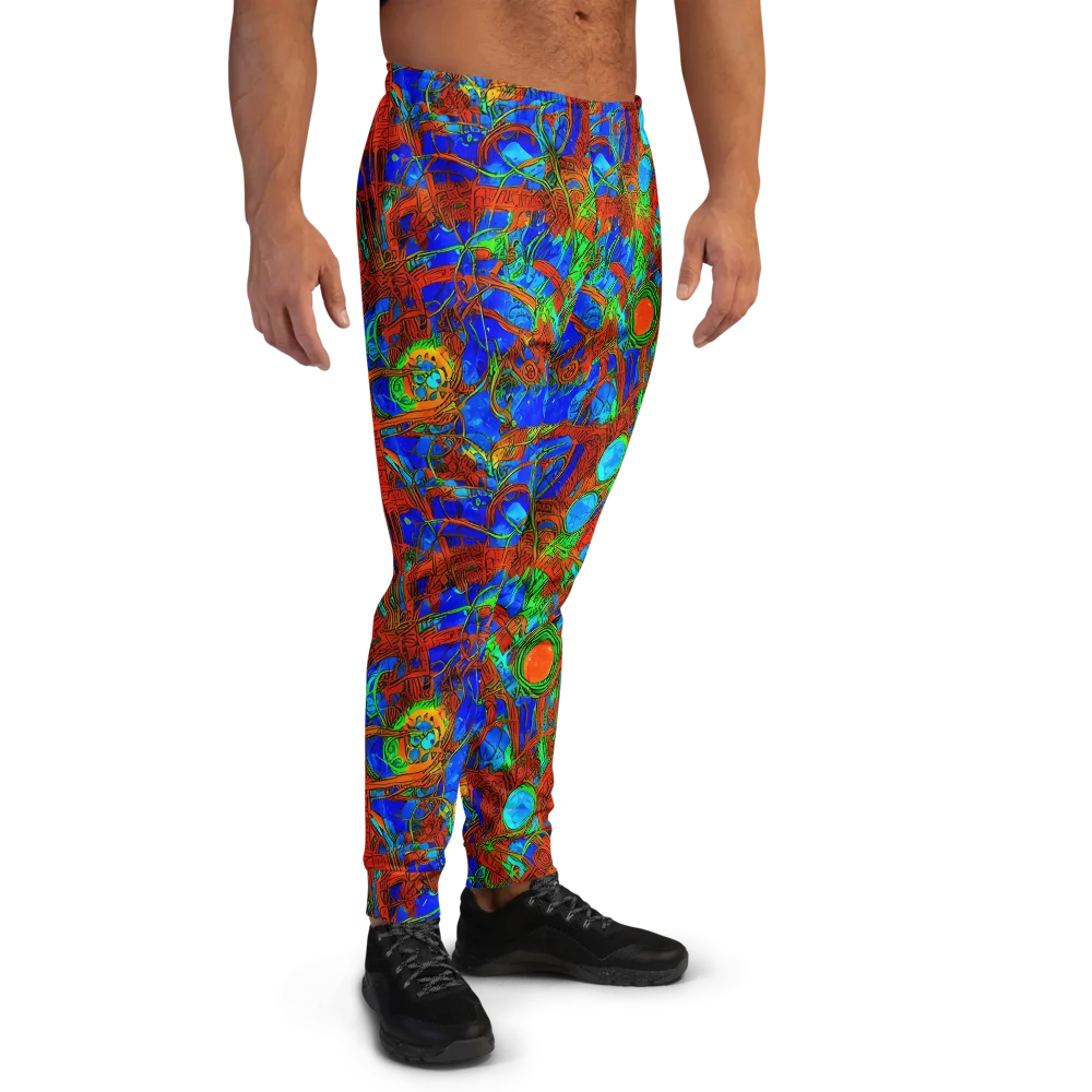 Neon Relic on Men's Joggers — Right