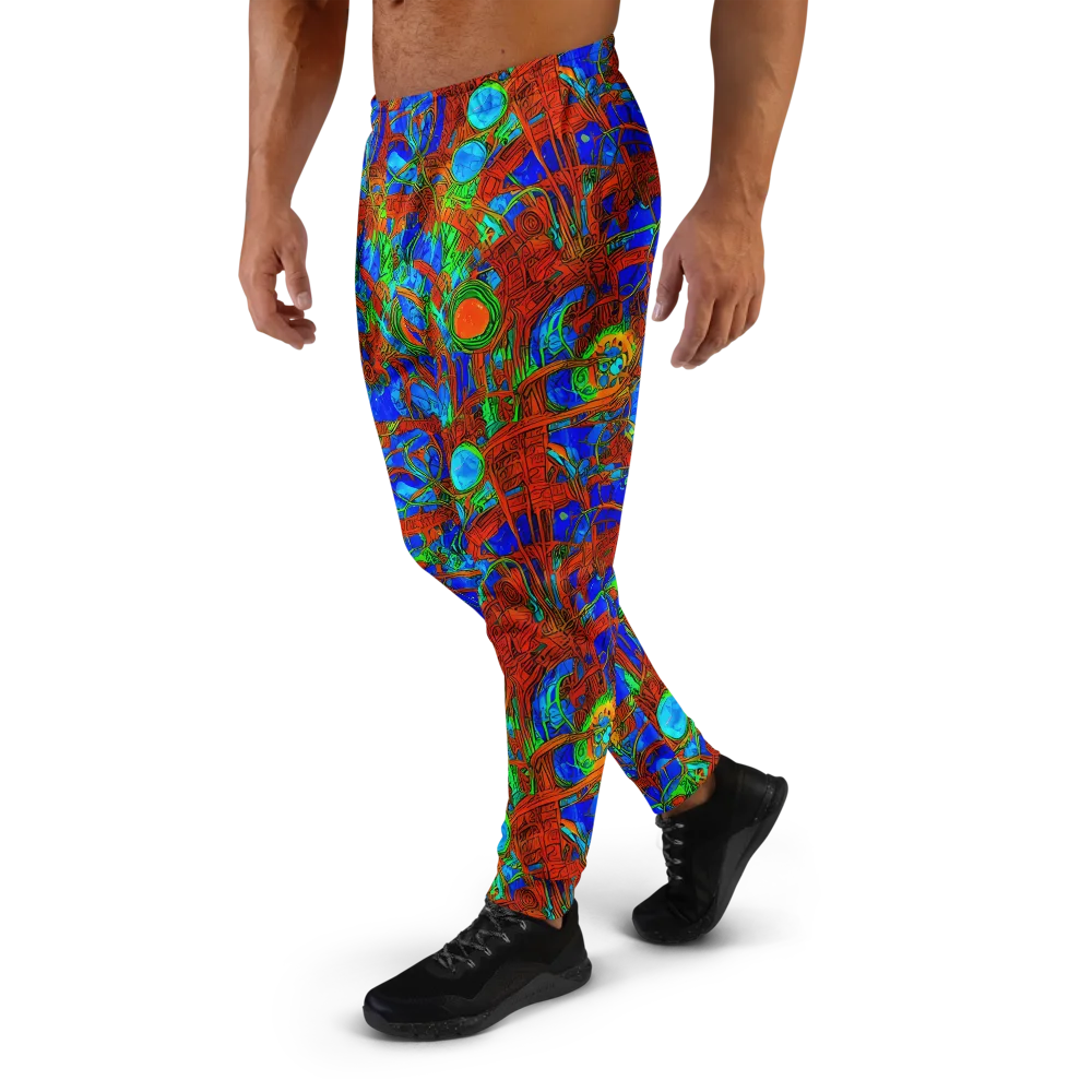 Neon Relic on Men's Joggers — Left