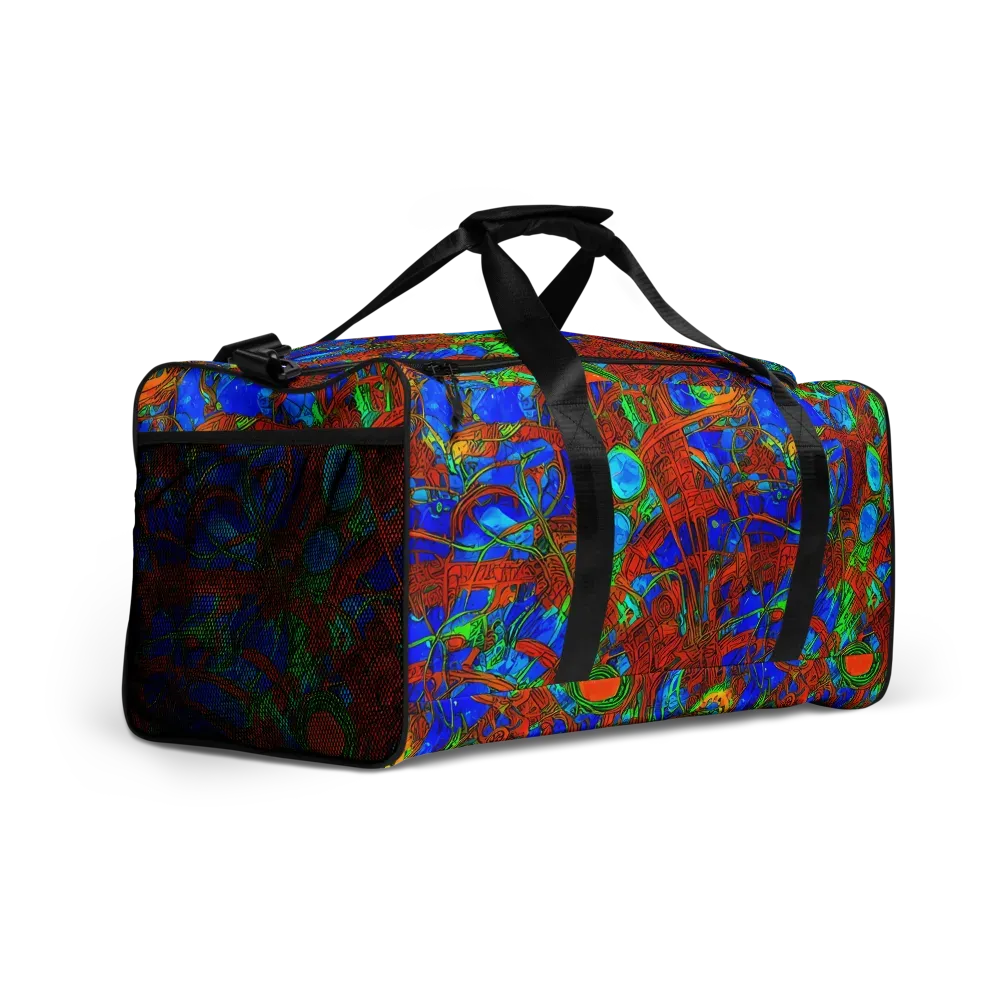 Neon Relic on Duffle Bag — Right Front