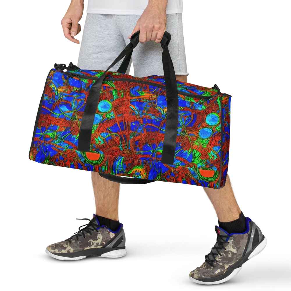 Neon Relic on Duffle Bag — Front