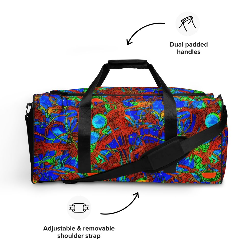 Neon Relic on Duffle Bag — Front