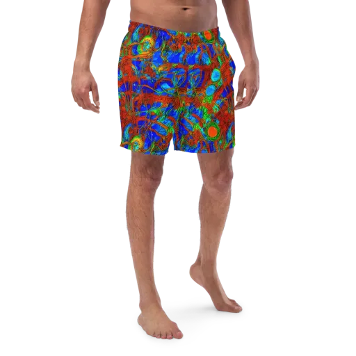 Neon Relic on a Swim Trunks