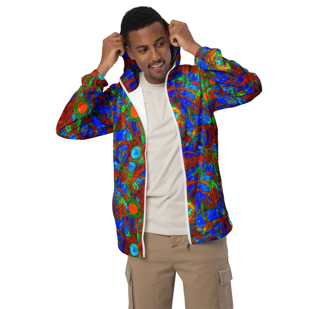 Neon Relic on Men's Windbreaker — Front