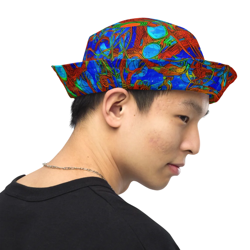 Neon Relic on Reversible Bucket Hat — Right Outside