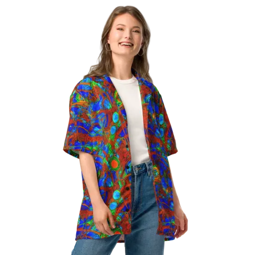 Neon Relic on a Button Shirt